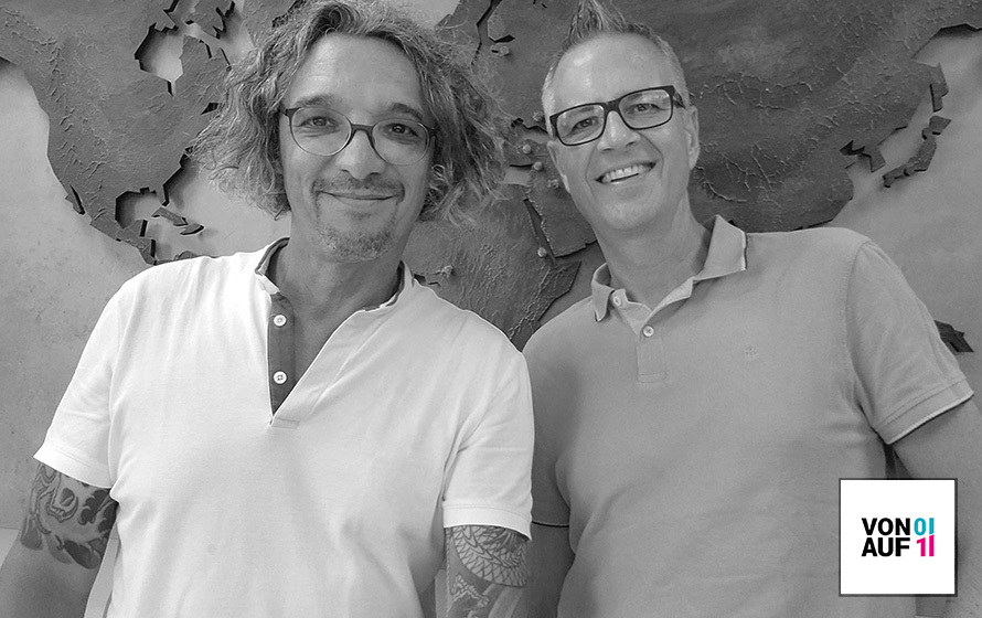 Matthias Stroezel mit David Traens im Podcast